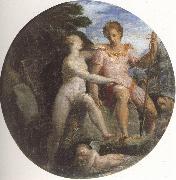 Girolamo Macchietti Venus and Adonis Norge oil painting reproduction